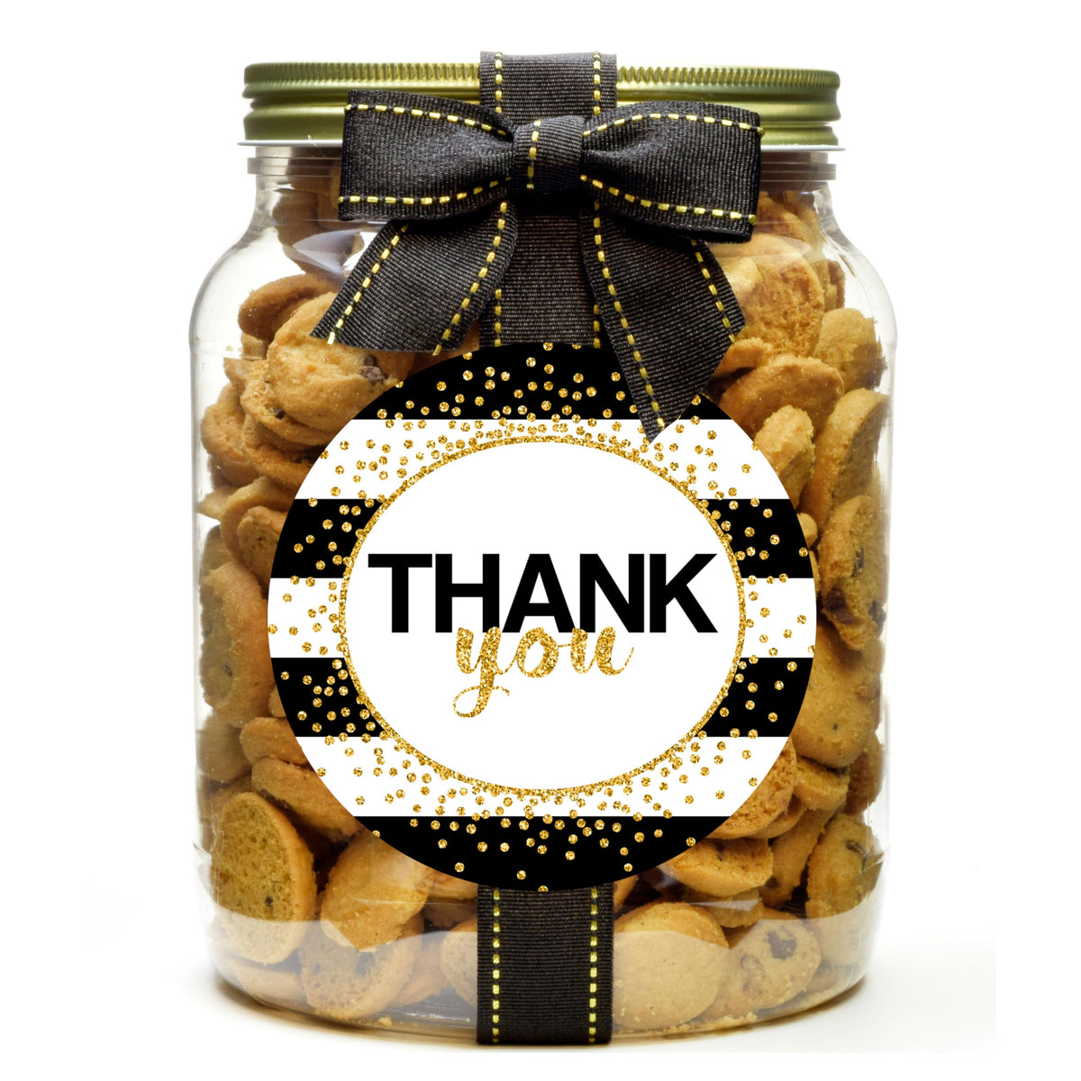 Nam's Bits Chocolate Chip Cookies - Thank You Half Gallon Jar (GCTY)