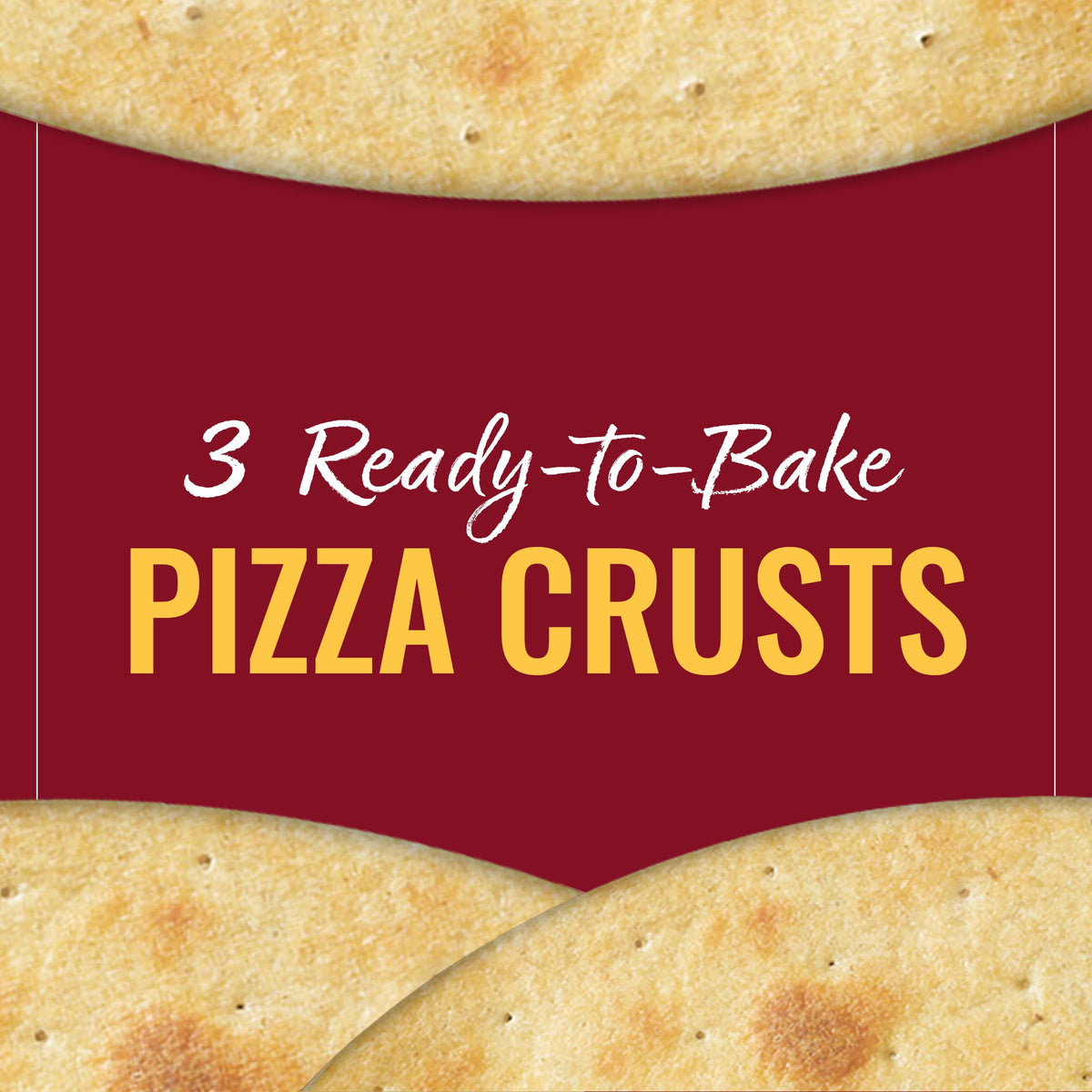 Mama Mary's 7" Thin & Crispy Ready to Bake Pizza Crusts, 3 Count