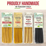 ANTICHI PODERI TOSCANI Handmade Organic Whole Wheat Pasta Linguine 17.6oz