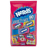 Nerds Variety Mix, Individually Wrapped Assorted Candy, 41.76 Ounce (90 Count)