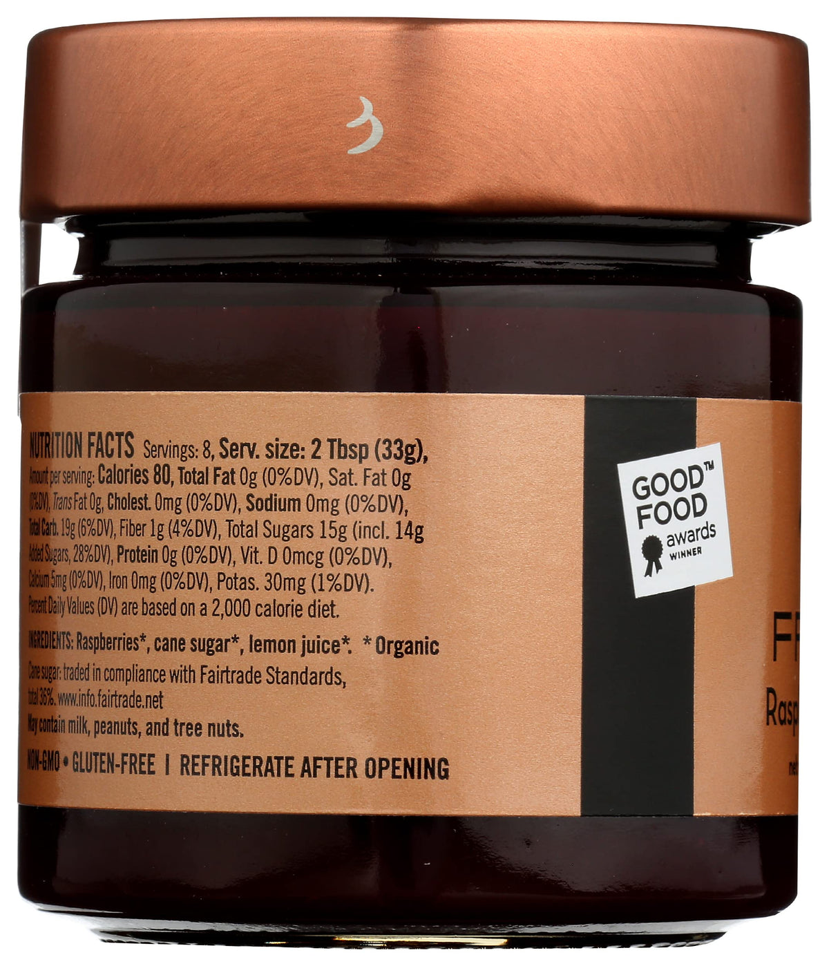 FRANS CHOCOLATES Organic Raspberry Sauce, 9.4 OZ