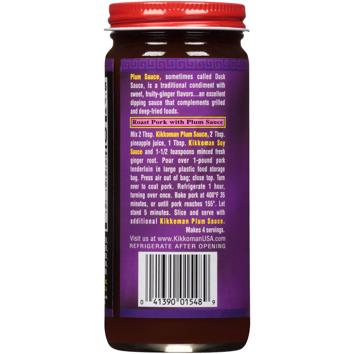 Kikkoman Plum Sauce - 9.2 ounce each -- 12 per case.12