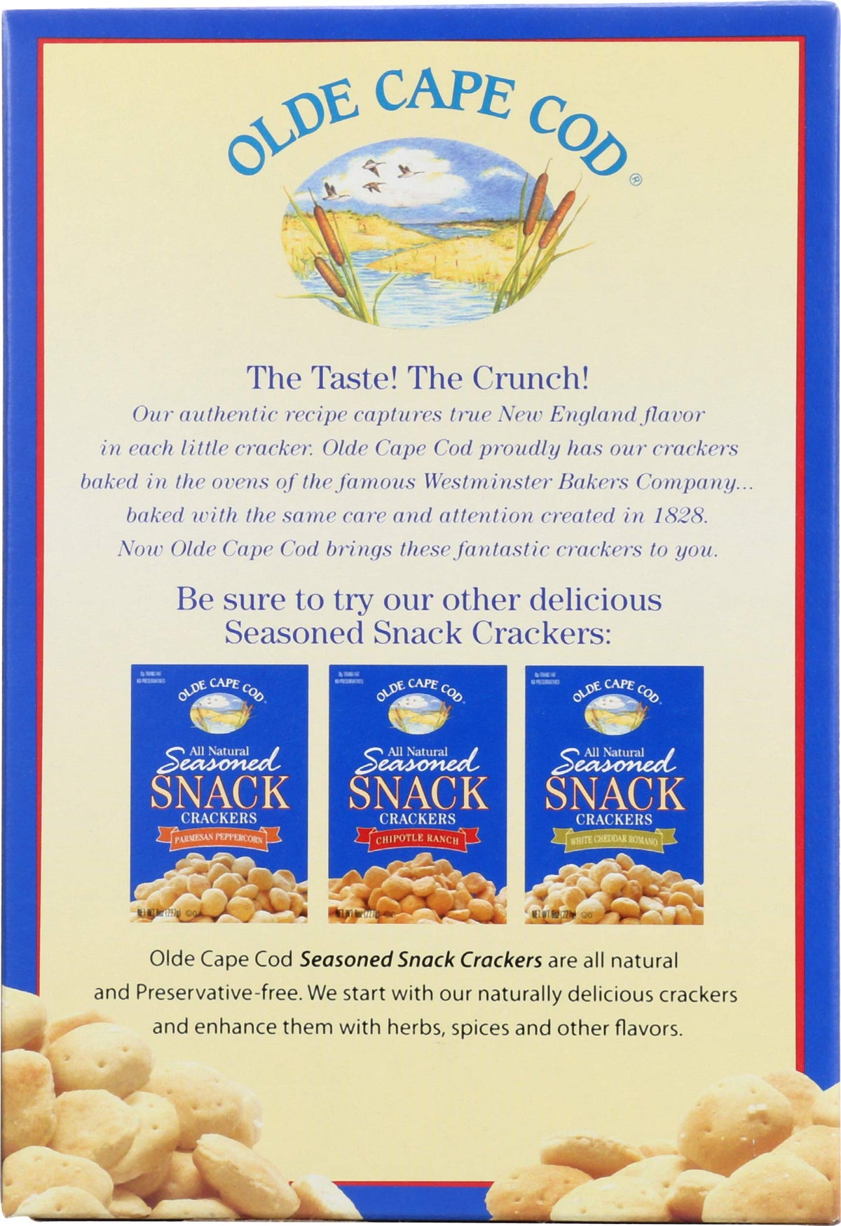 OLDE CAPE COD Oyster Crackers, 8 OZ
