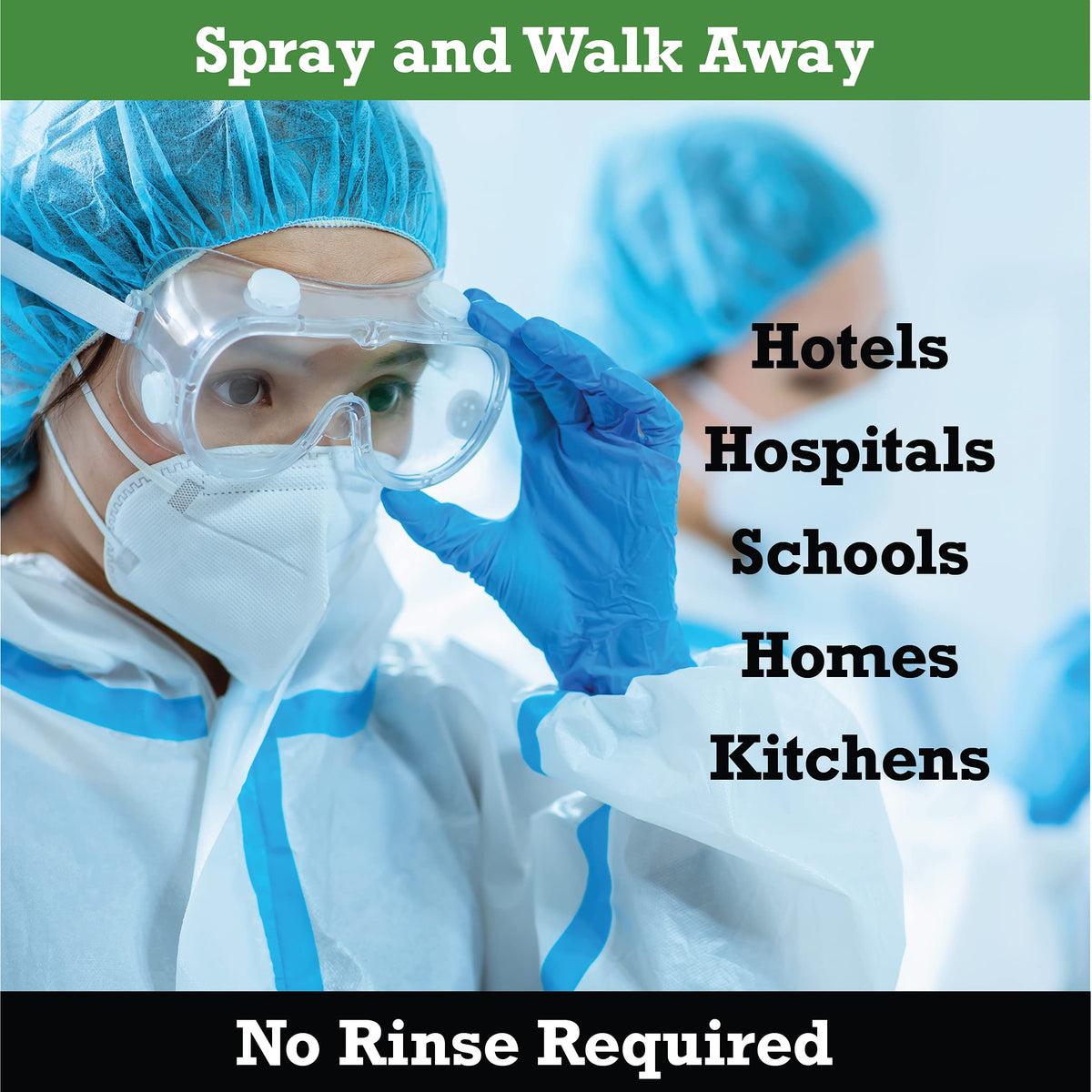 SNiPER Hospital Disinfectant, Odor Eliminator & All-Purpose Cleaner, 4 Ounce Spray, 6-Pack