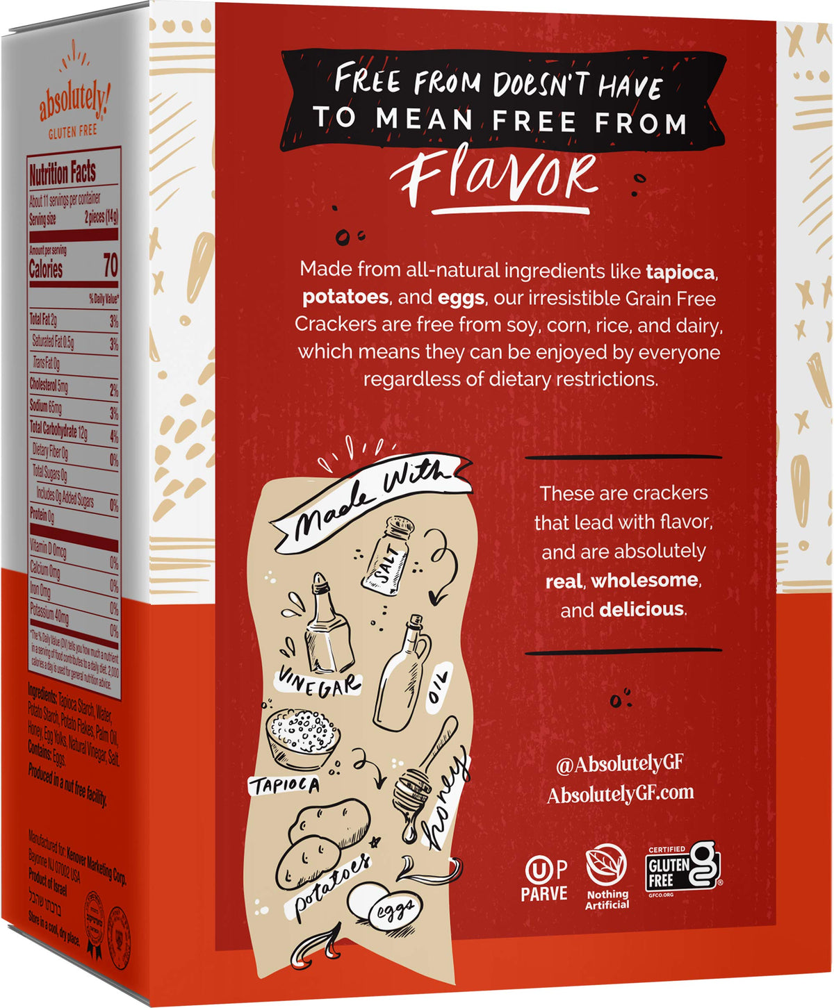 Absolutely Gluten Free Original Flatbread, 5.29-Ounce (3-Pack)