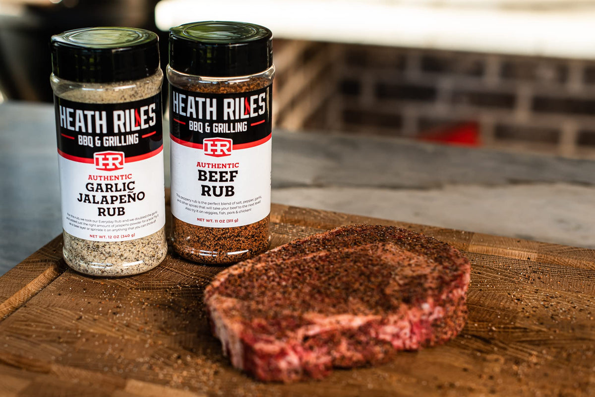 Heath Riles BBQ Steak Cooking Bundle (3 Rubs), Competition Winning Products from Pitmaster Heath Riles