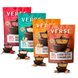 Verse 70% & 90% Dark Chocolate Cups, 4 Pack, Premium Filled Cups