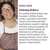 PJ's Coffee - French Roast (Pack of 1 - Ground Coffee)