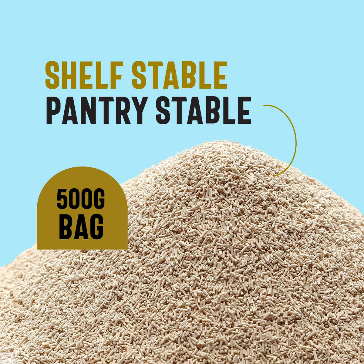 One in a Mill Instant Dry Yeast | 1.1 LB (Pack Of 1) [IMPROVED] Fast Acting Self Rising Yeast for Baking Bread, Cake, Pizza Dough Crust | Kosher |