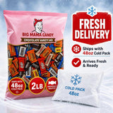 Big Mama Candy Chocolate Candy Variety Pack No Nuts 2 lb