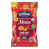 Lundberg Organic Rice Cake Minis, Gluten-Free, Vegan, Fiery Hot, 5 Ounce