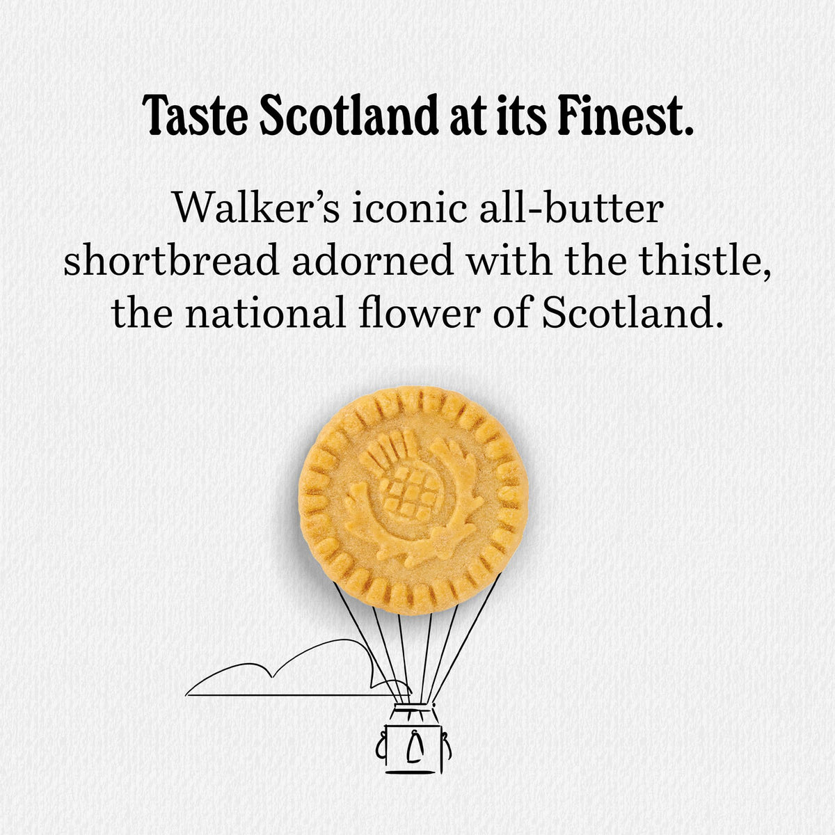 Walker's Shortbread Rounds, Pure Butter Shortbread Cookies, 5.3 Oz Box (Pack of 4)