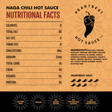 Heartbeat Hot Sauce x Meshuggah This Spiteful Snake Hot Sauce, Naga Chili & Scorpion Pepper Blend, Extra Hot Gourmet Pepper Sauce - 6 oz. 6 Pack