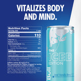Red Bull Iced Edition Energy Drink, Iced Vanilla Berry, 8.4 fl.oz. can, with 80mg Caffeine, Taurine & B Vitamins