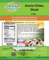 Ancho Chiles, Diced (4 oz, ZIN: 526917)