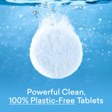 BLUELAND Laundry Detergent Tablets, 36 Count, Spring Bloom Scent, Plastic-Free Eco-Friendly Pods, Sheets, Liquid Alternative - Safe for Sensitive
