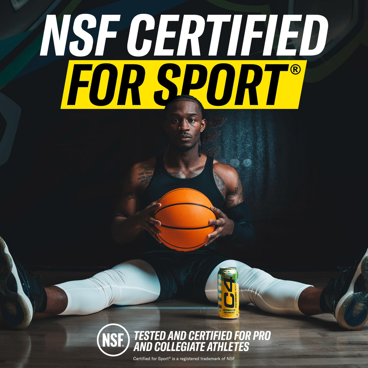 C4 Energy Drink 12oz (Pack of 12) - Strawberry Watermelon Ice - Sugar Free Pre Workout Performance Drink with No Artificial Colors or Dyes
