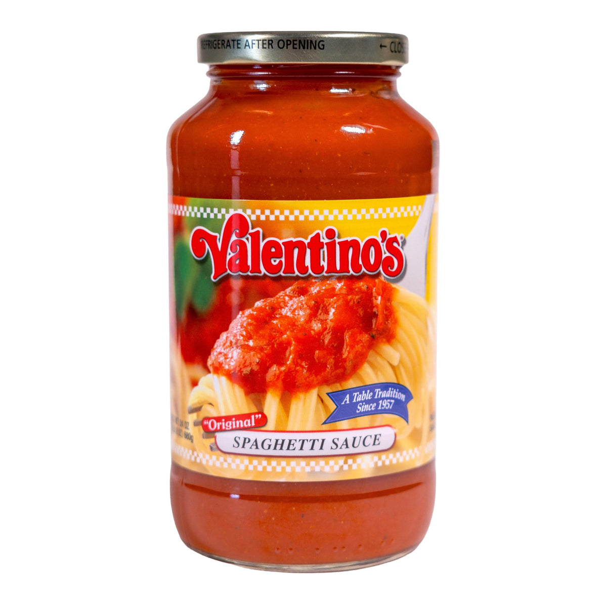 Valentino's Traditional Italian Pasta Sauce, 24 oz Jar