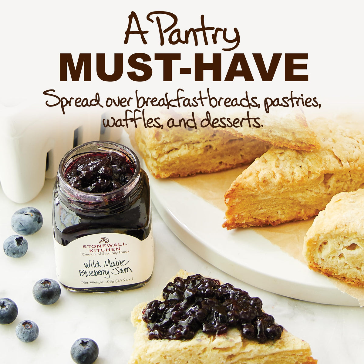 Stonewall Kitchen, Jam Collection, 4-Piece Gift Set