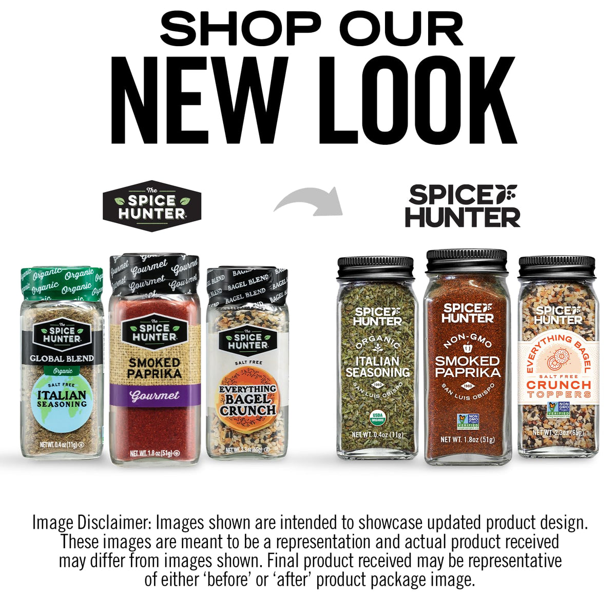 The Spice Hunter Pepper, Garlic Blend, 2.4-Ounce Jar