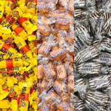 Candy Mix 1.5 lb Bulk - Old Fashioned Candy Assortment, Individually Wrapped Zebra Bars, Chick O Stick & Mary Jane Candy, Peanut Butter Chewy Candy