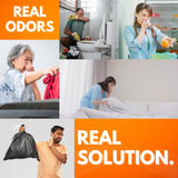 Neutron Industries NI-712 Fresh Orange Odor Eliminator Spray (3 bottles) - Powerful, Long-Lasting Odor Neutralizer - Instant Air Freshener for Home