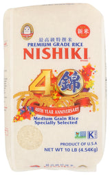 Nishiki Premium Sushi Rice, 10lbs