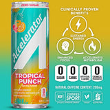 Accelerator Active Energy Drink, Tropical Punch, 12oz can (12 pack)