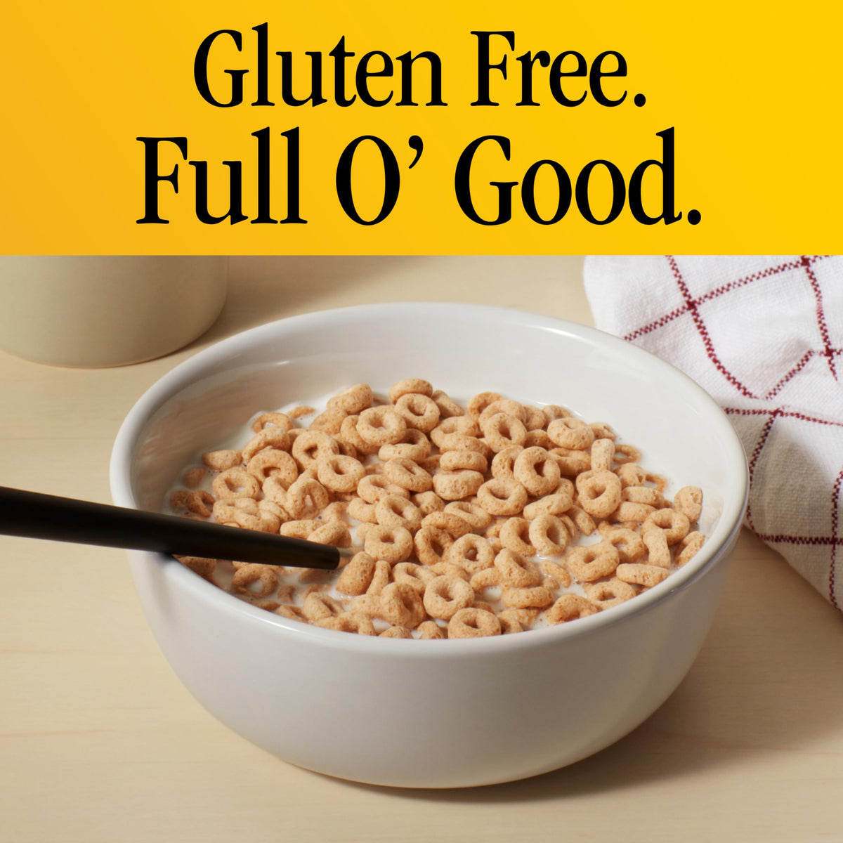 Cheerios, Heart Healthy Gluten Free Breakfast Cereal, Large Size, 12 oz