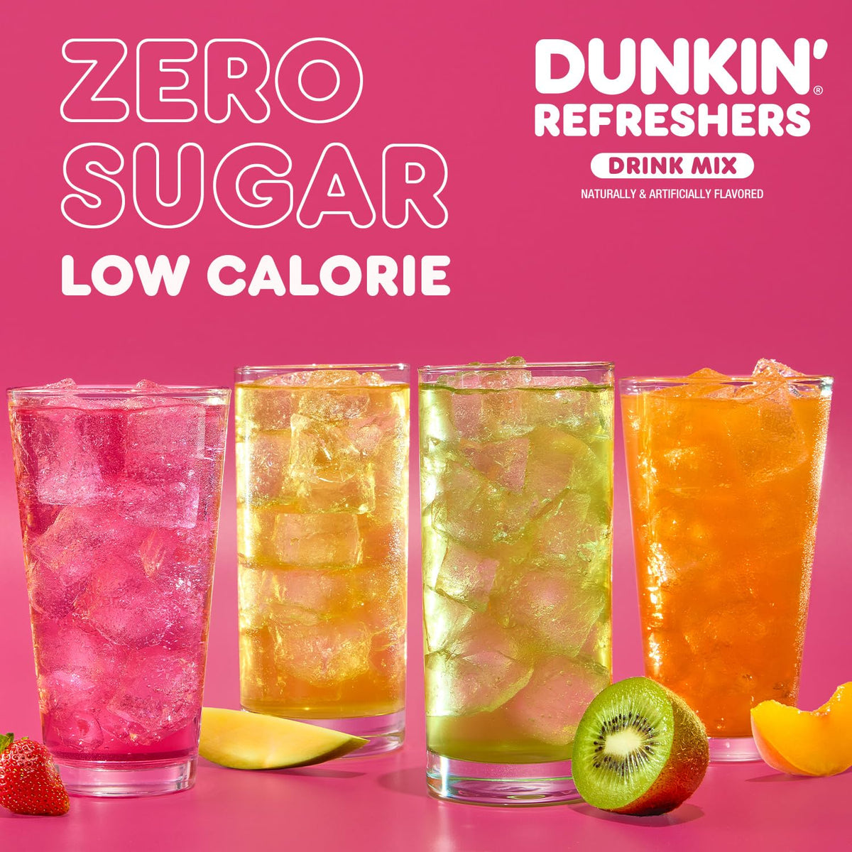 Singles To Go! Dunkin' Refreshers, Mango Pineapple, 10 Count