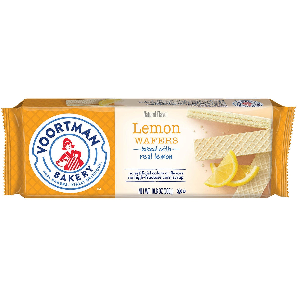 Voortman Bakery Lemon Wafers, 30 Count