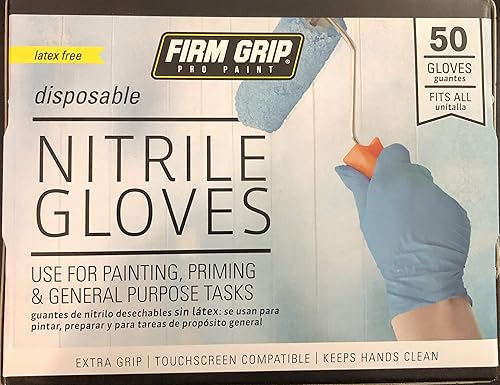 NIANWUDU Aeiniwer Mesictosv Blue Nitrile Gloves (50-Count)