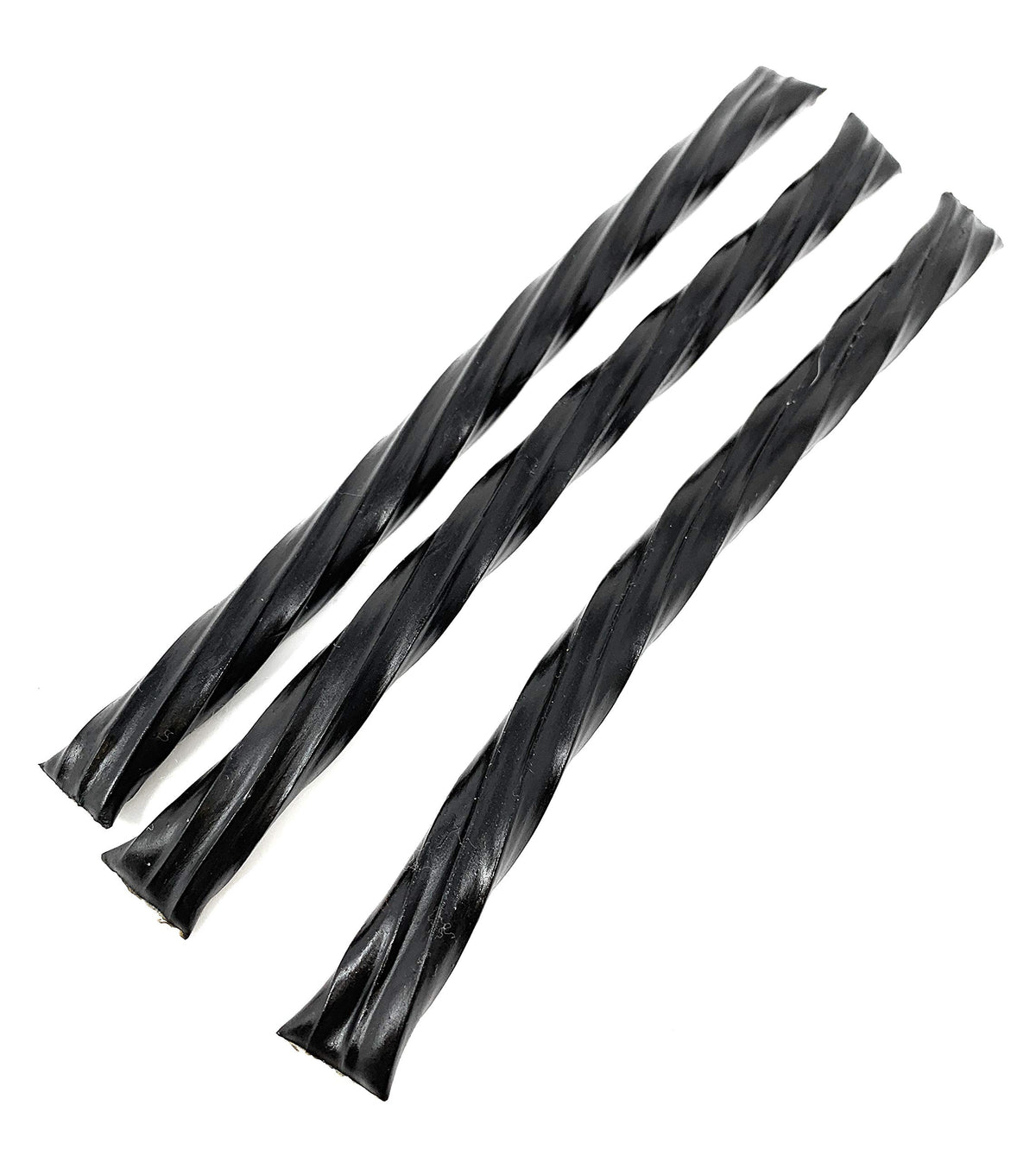 Menozzi De Rosa, Tortigloni Chewy Black Licorice Long Stick Cut w/ 3x Licorice Extract (2 Lbs)