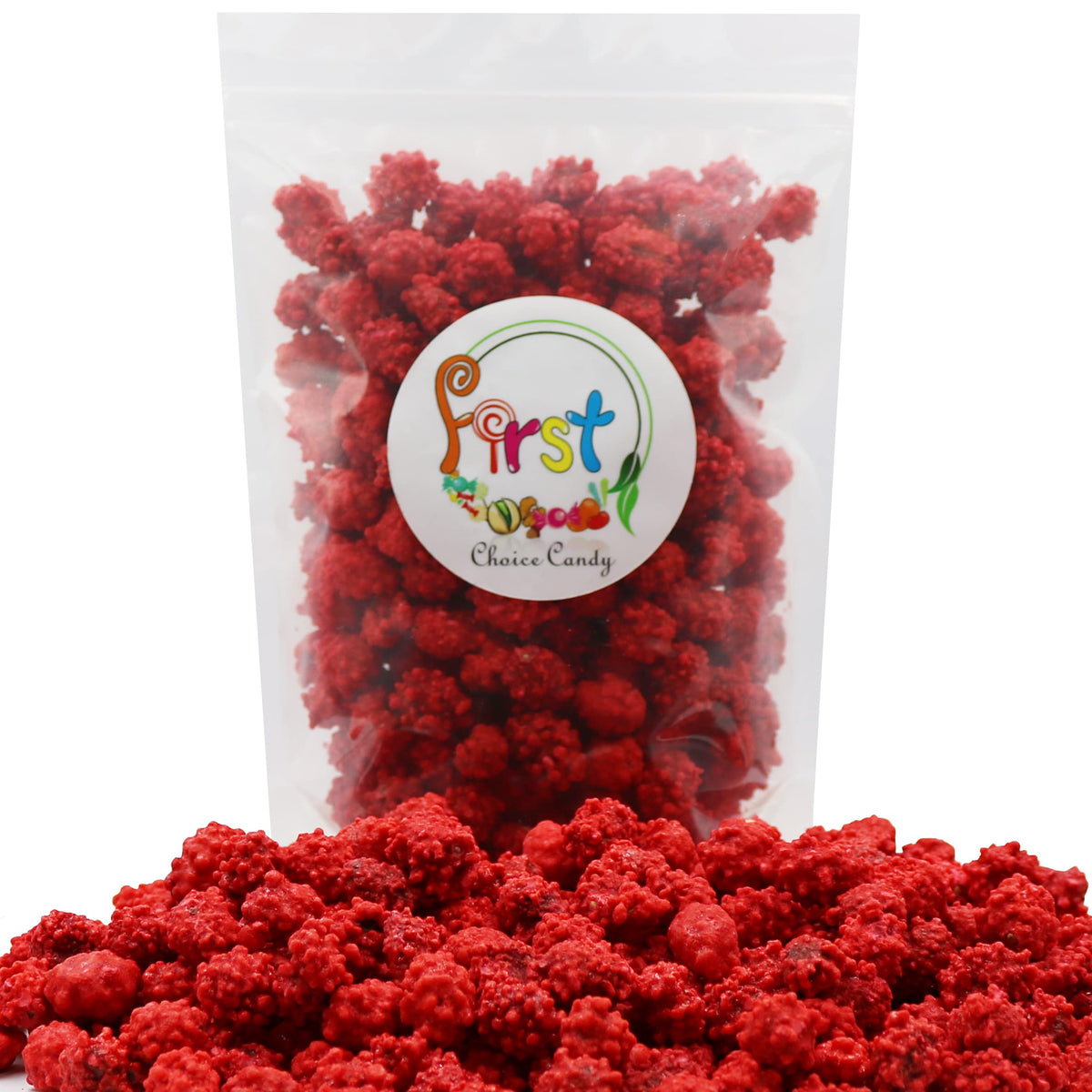 FirstChoiceCandy French Burnt Peanuts Classic Red Old Fashioned Candy, 2 Pound
