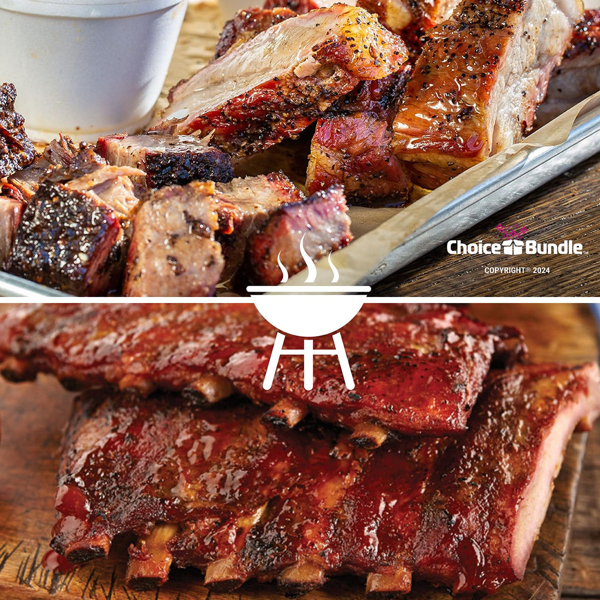 Trim Tabb’s Pig Powder Premium BBQ Barbecue Rub & Seasoning 4 Pk (48 oz) + Guide & Keychain Bottle Opener (6 Items)!