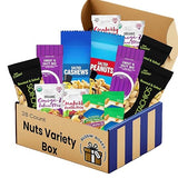 Nuts Snack Packs with Mixed Nuts and Trail Mix - Healthy Snacks Variety Pack for Adults, Office, School, Travel - 28 Count Bulk Pack Assembled by