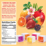 HazerBaba Assorted Turkish Delight Candy, 16 Oz (Pack of 1), Dulces