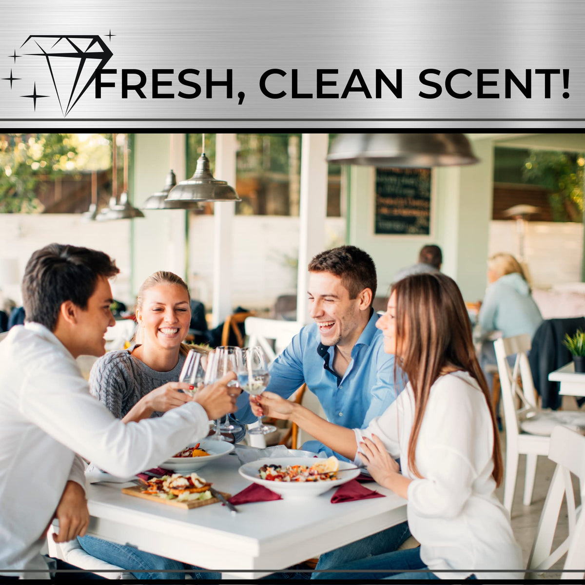Restaurant Bio-Deodorizing Floor Cleaner - Heavy Duty Commercial Concentrated Enzyme Degreaser and Odor Eliminator for Mopping Tile, Laminate