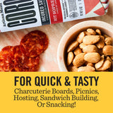 Coro Uncured Hot Sopressata Salami Stick - 5oz | Cayenne & Bold Spice