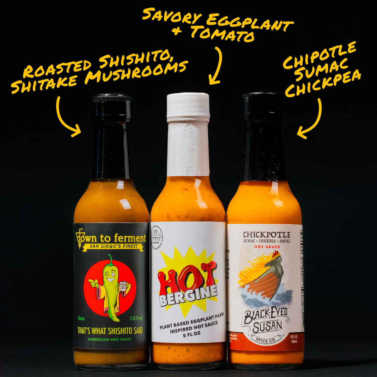 Hot Ones Hot Sauce Challenge Set - Season 30 Warmup - Hot Sauces Gift Set - Variety Pack - Made with Natural Ingredients - Unique Small Batch Sampler