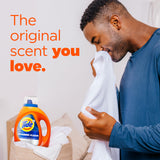 Tide Hygienic Clean Heavy 10X Duty Laundry Detergent Liquid Soap, Original Scent, HE Compatible, 59 Loads, 84 fl oz
