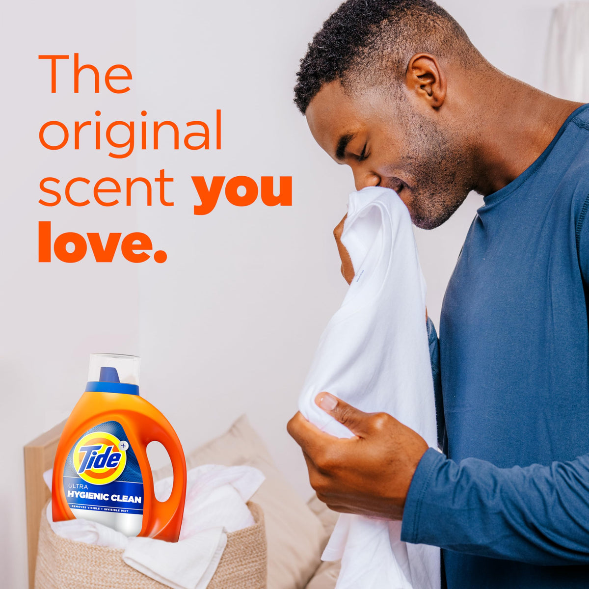 Tide Hygienic Clean Heavy 10X Duty Laundry Detergent Liquid Soap, Original Scent, HE Compatible, 59 Loads, 84 fl oz