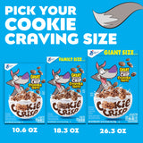 Cookie Crisp Breakfast Cereal, Chocolate Chip Cookie Taste, Made with Whole Grain, 10.6 oz