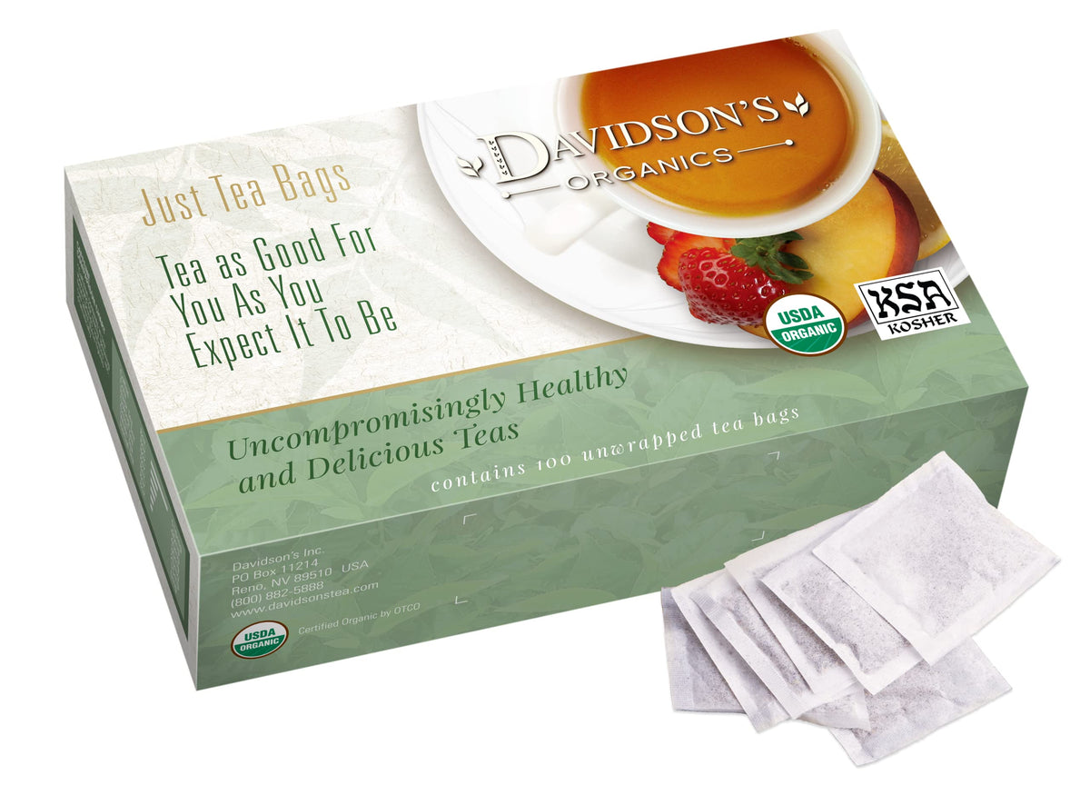 Davidson's Organics, Ayurvedic Infusions, Digest, 100-count Unwrapped Tea Bags