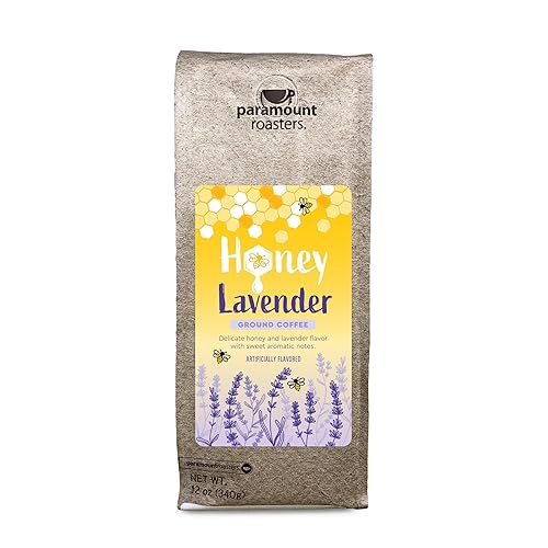 Paramount Roasters Honey Lavender Ground Coffee, 12 oz Bag
