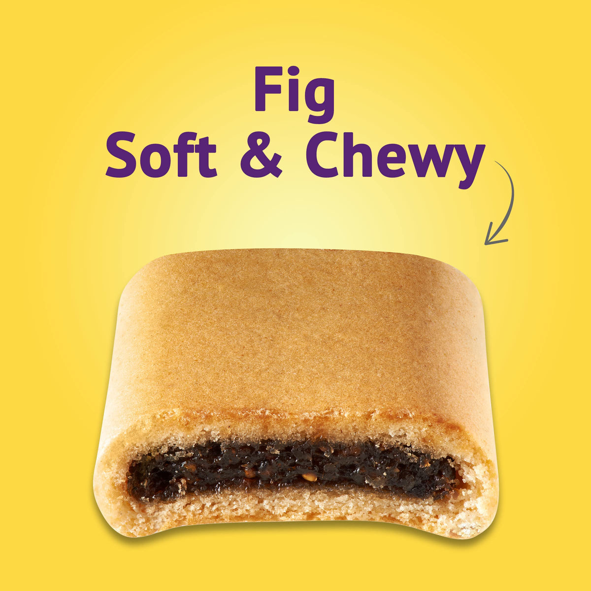 Newtons Soft & Fruit Chewy Cookies, (2 Cookies Per Pack) Fig, 24 Oz (Pack of 12)