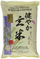 2 set Sukoyaka Brown Rice, Genmai, 15-Pound