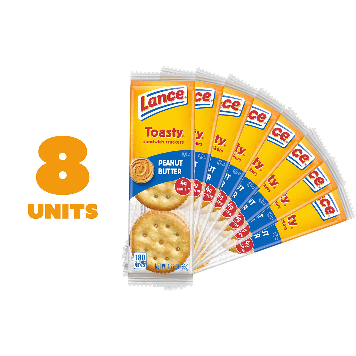 Lance Sandwich Cracker Variety Pack (40 Count) (Pack of 2)