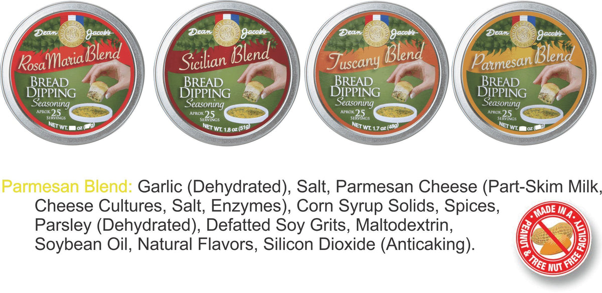 Dean Jacobs Parmesan Bread Dipping Tin - 1.75 oz