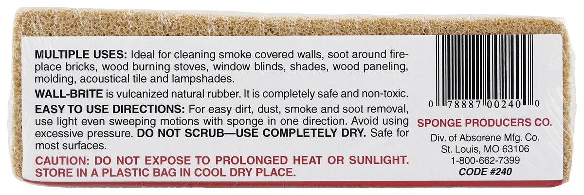 Soot Eraser Sponge -Case of 12